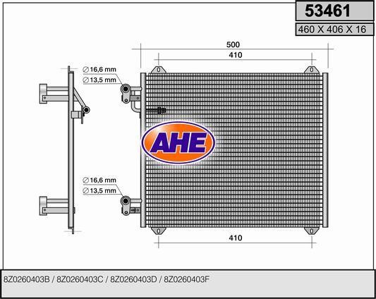 AHE 53461 Cooler Module 53461: Buy near me in Poland at 2407.PL - Good price!