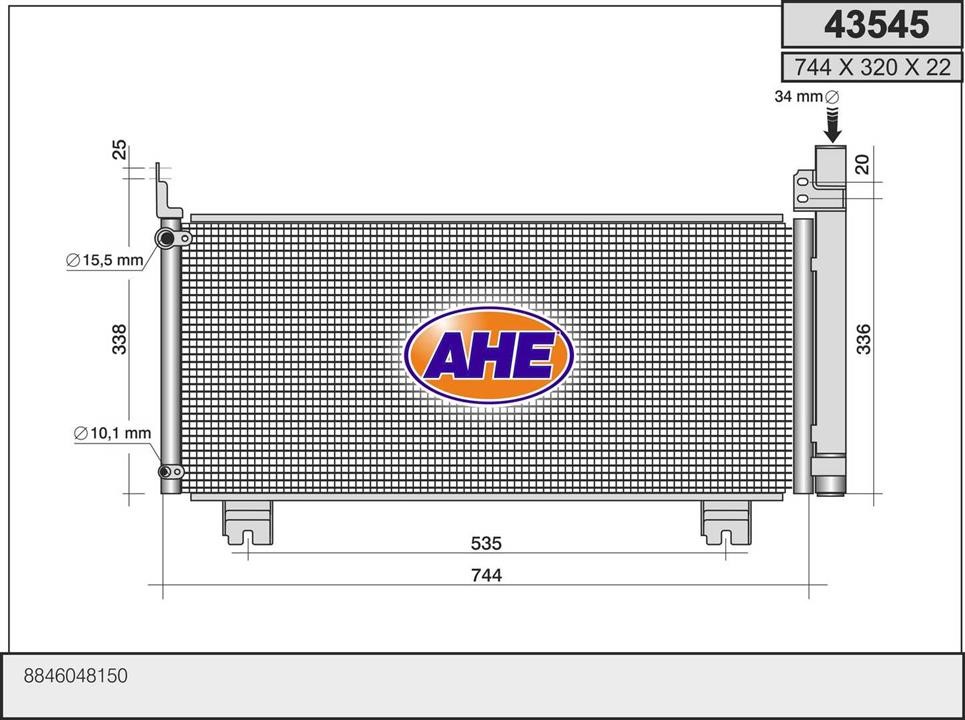 AHE 43545 Kühlmodul 43545: Kaufen Sie zu einem guten Preis in Polen bei 2407.PL!