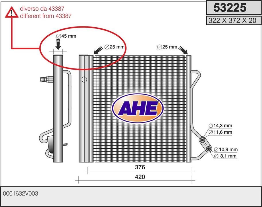 AHE 53225 Cooler Module 53225: Buy near me in Poland at 2407.PL - Good price!