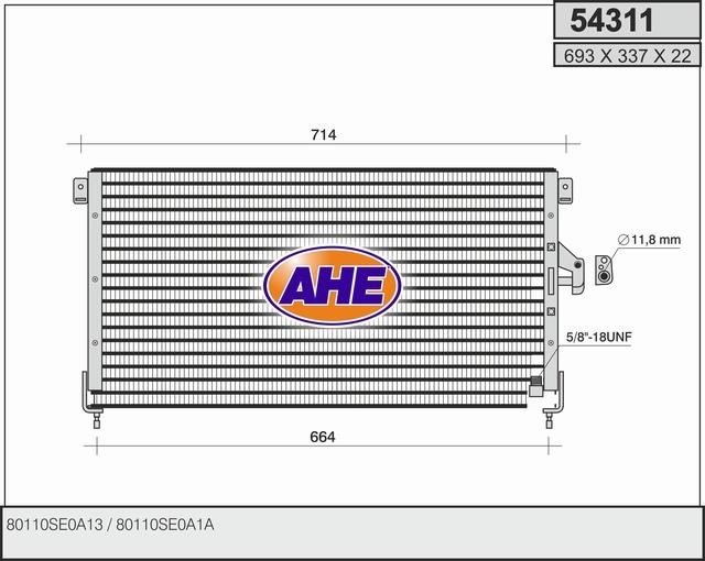 AHE 54311 Cooler Module 54311: Buy near me in Poland at 2407.PL - Good price!