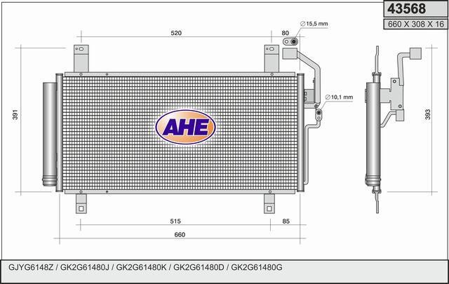 AHE 43568 Cooler Module 43568: Buy near me in Poland at 2407.PL - Good price!