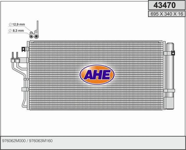 AHE 43470 Cooler Module 43470: Buy near me in Poland at 2407.PL - Good price!