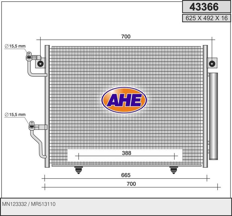 AHE 43366 Kühlmodul 43366: Kaufen Sie zu einem guten Preis in Polen bei 2407.PL!