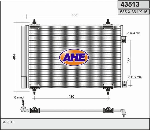 AHE 43513 Cooler Module 43513: Buy near me in Poland at 2407.PL - Good price!