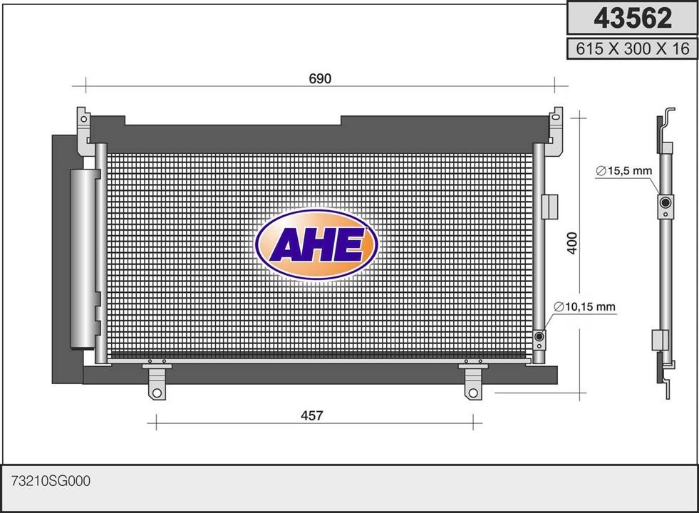 AHE 43562 Cooler Module 43562: Buy near me in Poland at 2407.PL - Good price!
