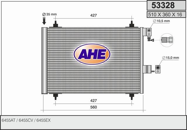AHE 53328 Cooler Module 53328: Buy near me in Poland at 2407.PL - Good price!