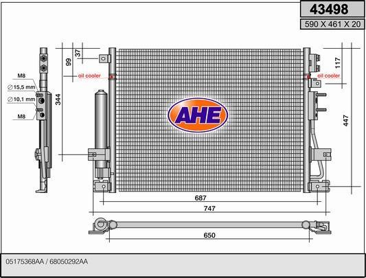 AHE 43498 Cooler Module 43498: Buy near me in Poland at 2407.PL - Good price!
