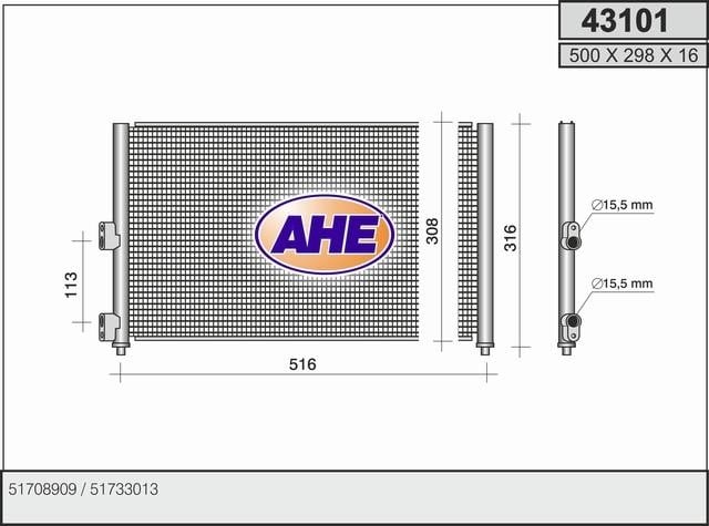 AHE 43101 Cooler Module 43101: Buy near me at 2407.PL in Poland at an Affordable price!