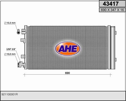 AHE 43417 Cooler Module 43417: Buy near me in Poland at 2407.PL - Good price!
