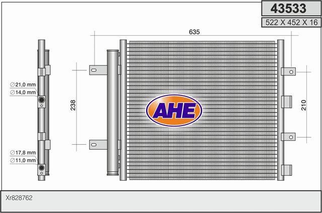 AHE 43533 Cooler Module 43533: Buy near me in Poland at 2407.PL - Good price!