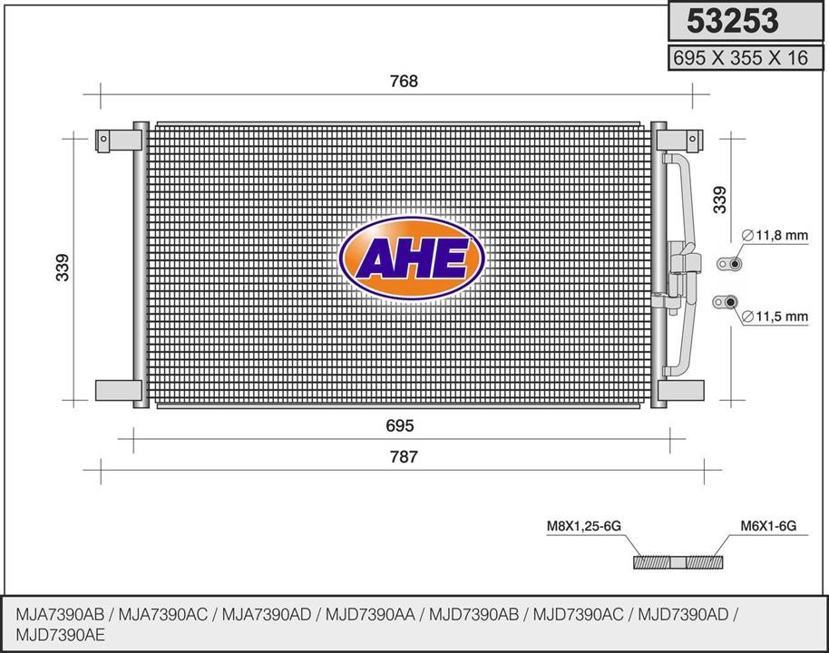 AHE 53253 Moduł chłodzący 53253: Atrakcyjna cena w Polsce na 2407.PL - Zamów teraz!