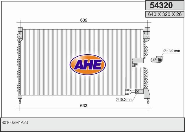 AHE 54320 Cooler Module 54320: Buy near me in Poland at 2407.PL - Good price!