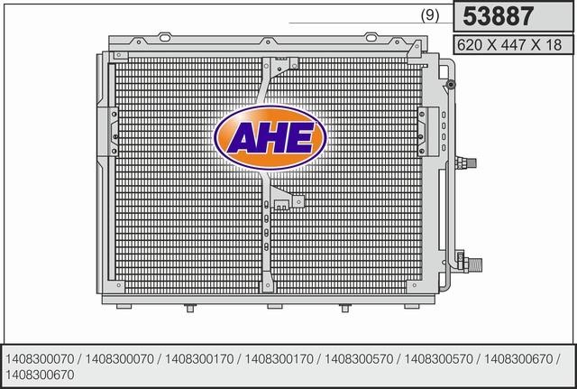 AHE 53887 Cooler Module 53887: Buy near me in Poland at 2407.PL - Good price!