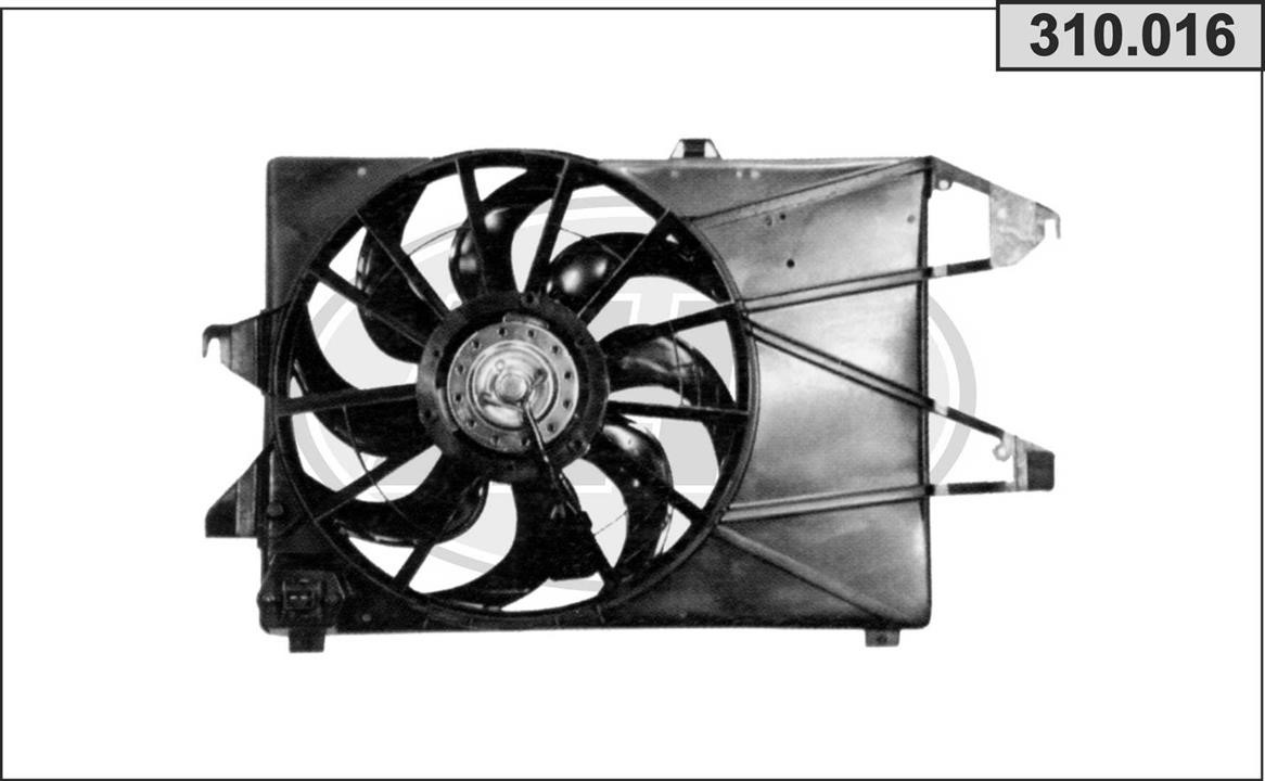 AHE 310.016 Fan, radiator 310016: Buy near me in Poland at 2407.PL - Good price!