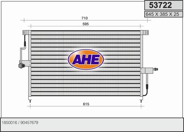 AHE 53722 Cooler Module 53722: Buy near me in Poland at 2407.PL - Good price!
