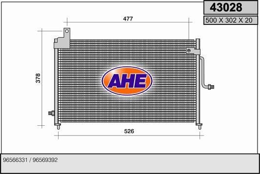 AHE 43028 Cooler Module 43028: Buy near me in Poland at 2407.PL - Good price!