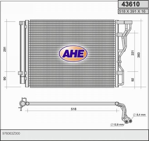 AHE 43610 Cooler Module 43610: Buy near me in Poland at 2407.PL - Good price!