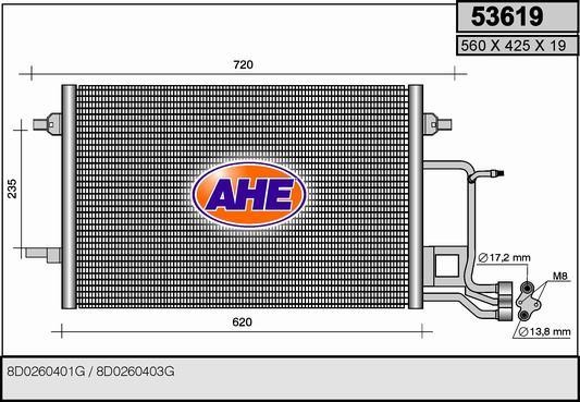 AHE 53619 Cooler Module 53619: Buy near me in Poland at 2407.PL - Good price!