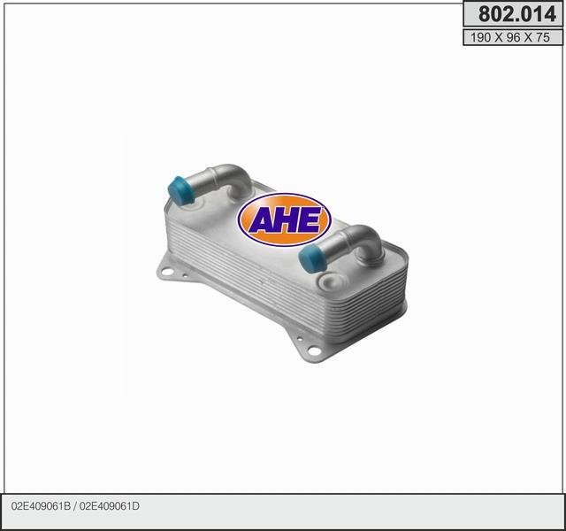 AHE 802.014 Oil Cooler, engine oil 802014: Buy near me in Poland at 2407.PL - Good price!