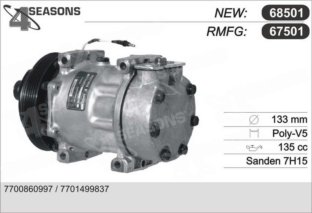 AHE 67501 Kompressor klimaanlage 67501: Kaufen Sie zu einem guten Preis in Polen bei 2407.PL!