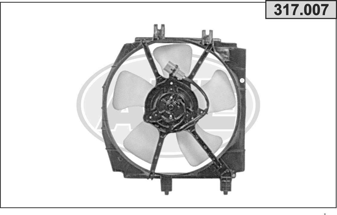 AHE 317.007 Fan, radiator 317007: Buy near me at 2407.PL in Poland at an Affordable price!