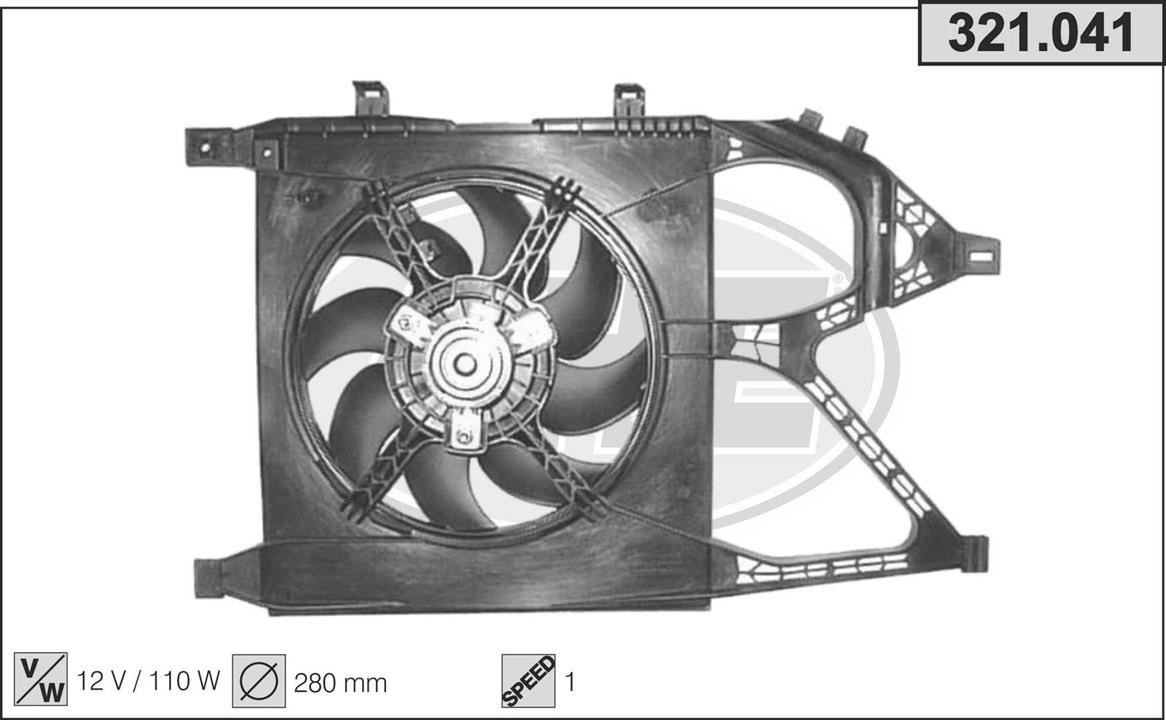 AHE 321.041 Fan, radiator 321041: Buy near me in Poland at 2407.PL - Good price!