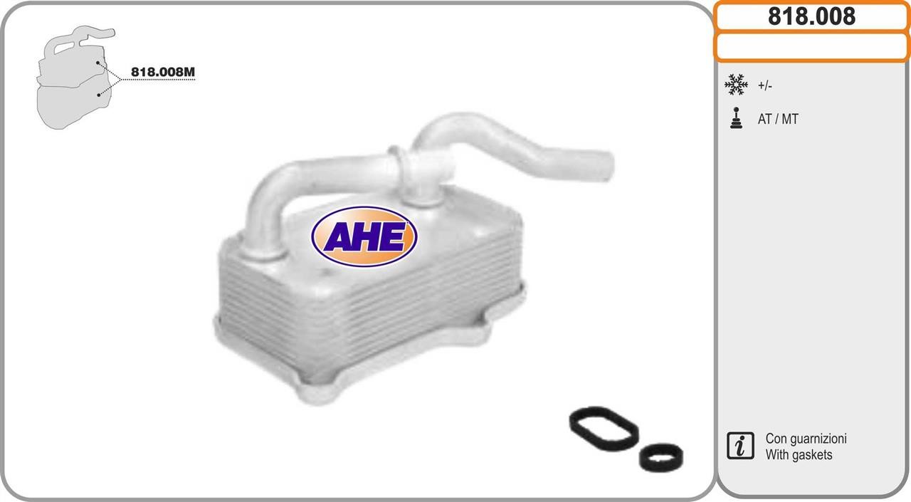 AHE 818.008 Oil Cooler, engine oil 818008: Buy near me in Poland at 2407.PL - Good price!
