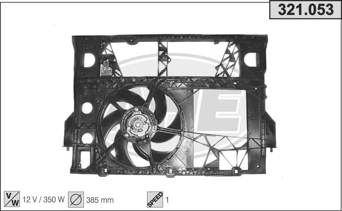 AHE 321.053 Fan, radiator 321053: Buy near me in Poland at 2407.PL - Good price!