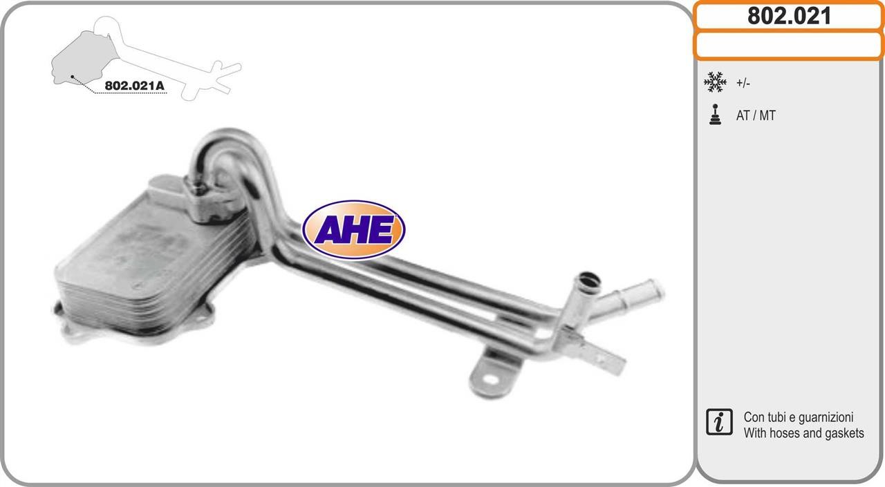 AHE 802.021 Oil Cooler, engine oil 802021: Buy near me in Poland at 2407.PL - Good price!