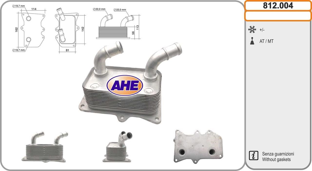 AHE 812.004 Oil Cooler, engine oil 812004: Buy near me in Poland at 2407.PL - Good price!