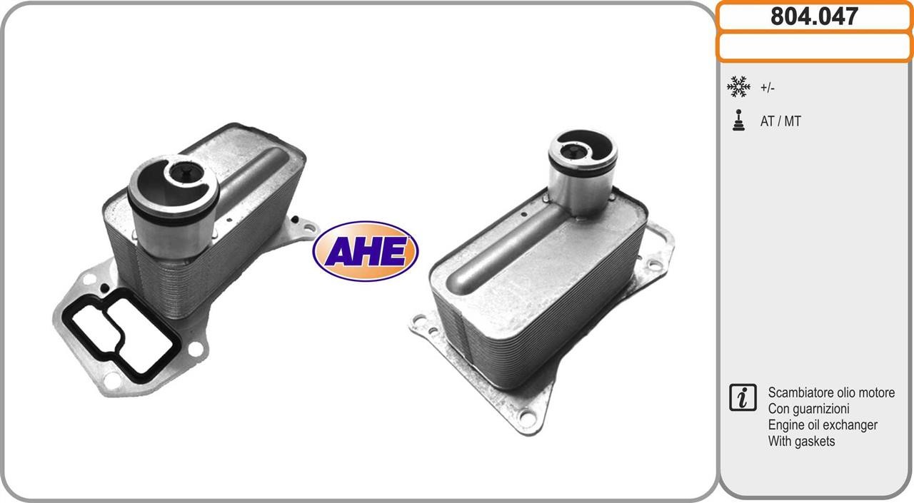 AHE 804.047 Oil Cooler, engine oil 804047: Buy near me in Poland at 2407.PL - Good price!