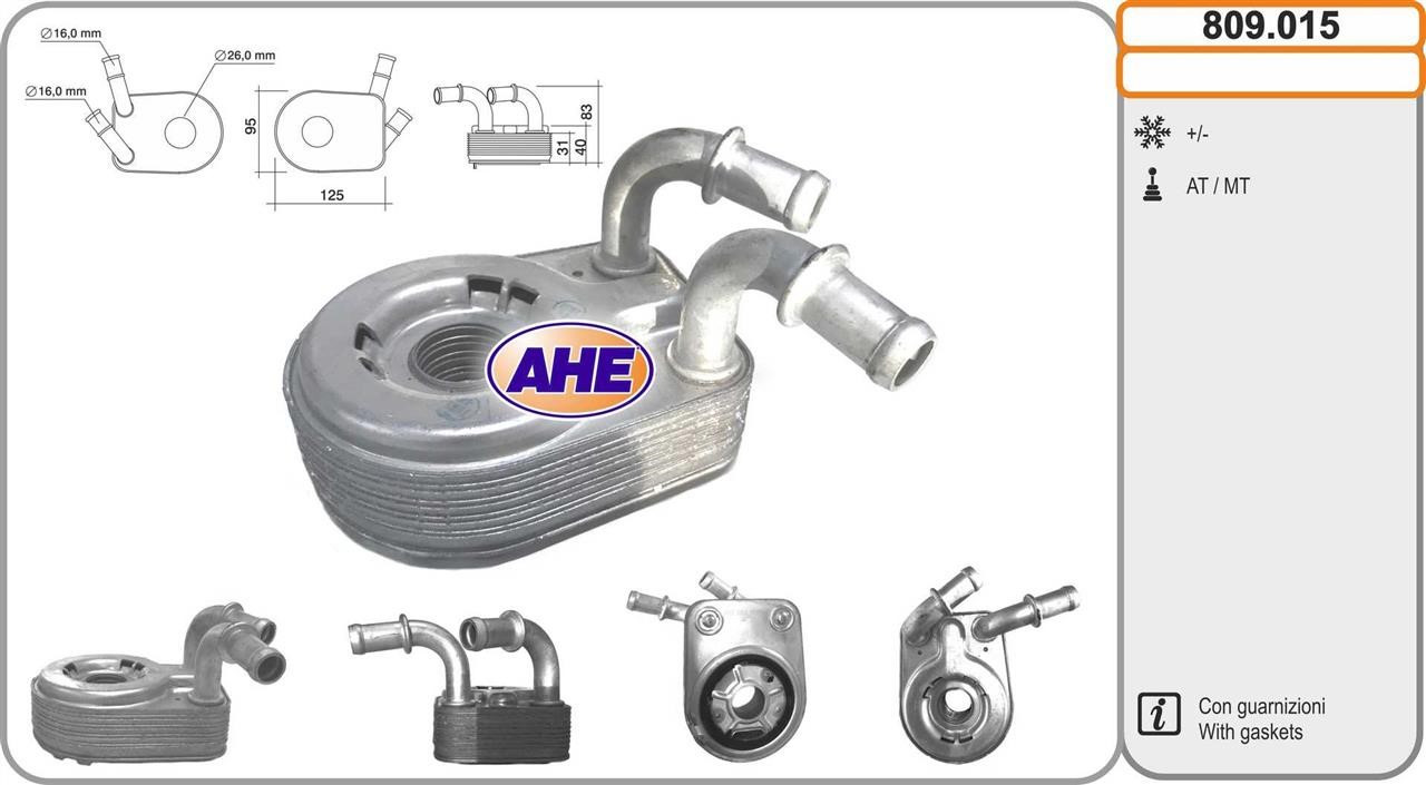 AHE 809.015 Ölkühler, Motoröl 809015: Kaufen Sie zu einem guten Preis in Polen bei 2407.PL!