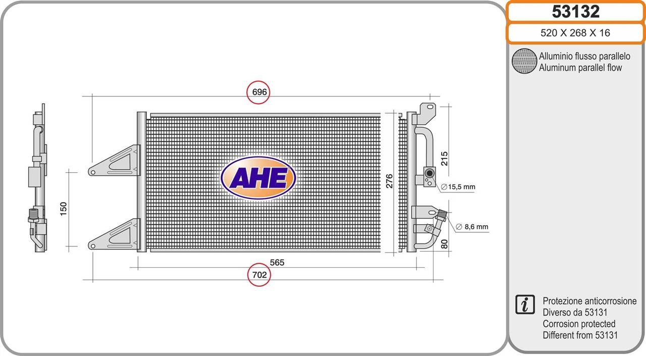 AHE 53132 Cooler Module 53132: Buy near me in Poland at 2407.PL - Good price!