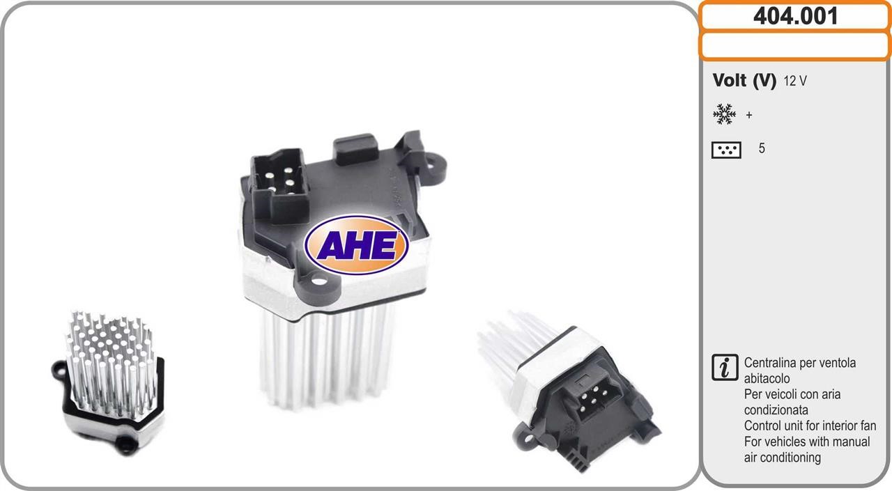 AHE 404.001 Control Unit, electric fan (engine cooling) 404001: Buy near me in Poland at 2407.PL - Good price!