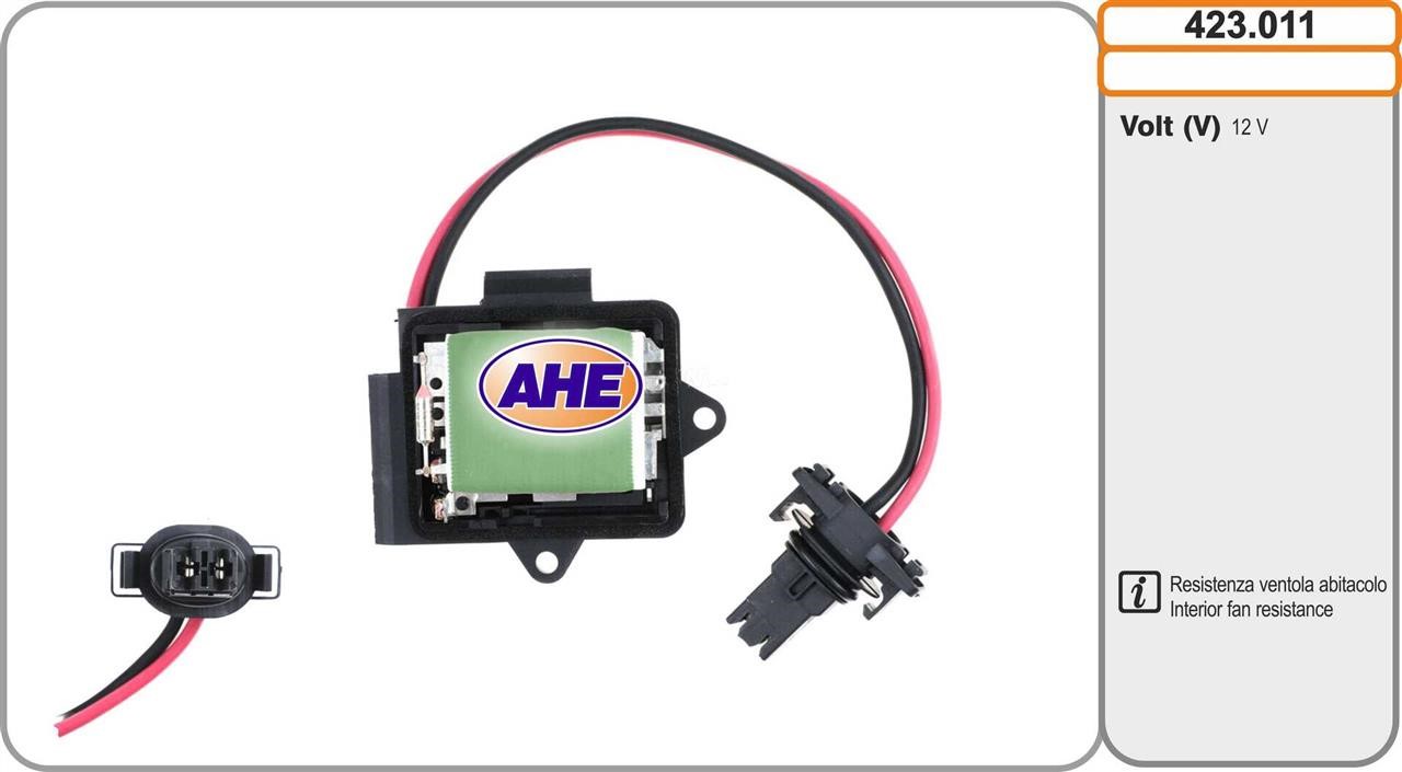 AHE 423.011 Rezystor wejściowy, silnik wentylatora chłodnicy 423011: Dobra cena w Polsce na 2407.PL - Kup Teraz!