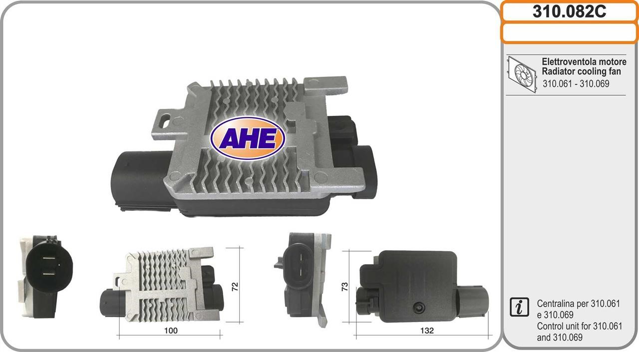 AHE 310.082C Hub, engine cooling fan wheel 310082C: Buy near me in Poland at 2407.PL - Good price!