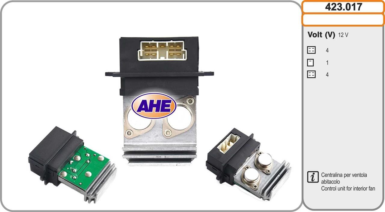 AHE 423.017 Control Unit, electric fan (engine cooling) 423017: Buy near me in Poland at 2407.PL - Good price!