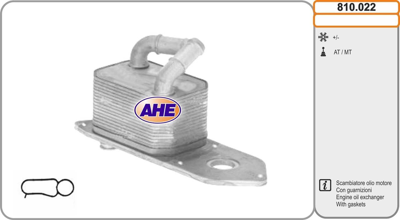 AHE 810.022 Oil Cooler, engine oil 810022: Buy near me in Poland at 2407.PL - Good price!