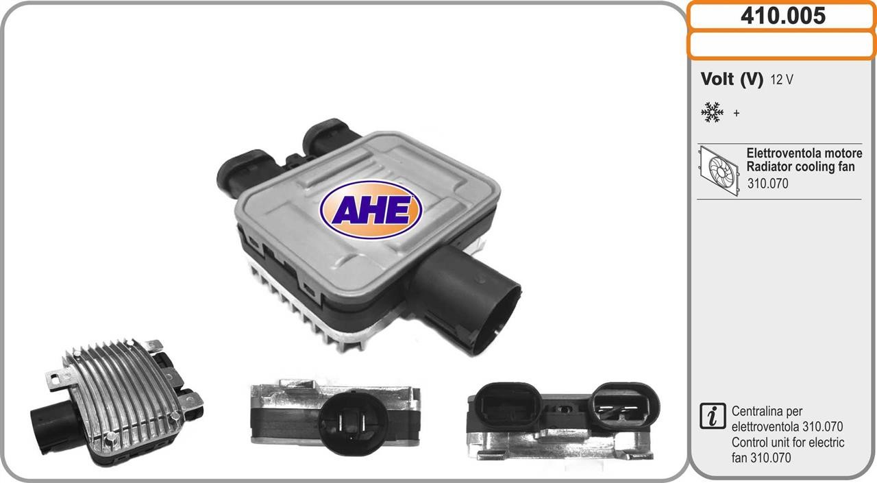 AHE 410.005 Control Unit, electric fan (engine cooling) 410005: Buy near me in Poland at 2407.PL - Good price!