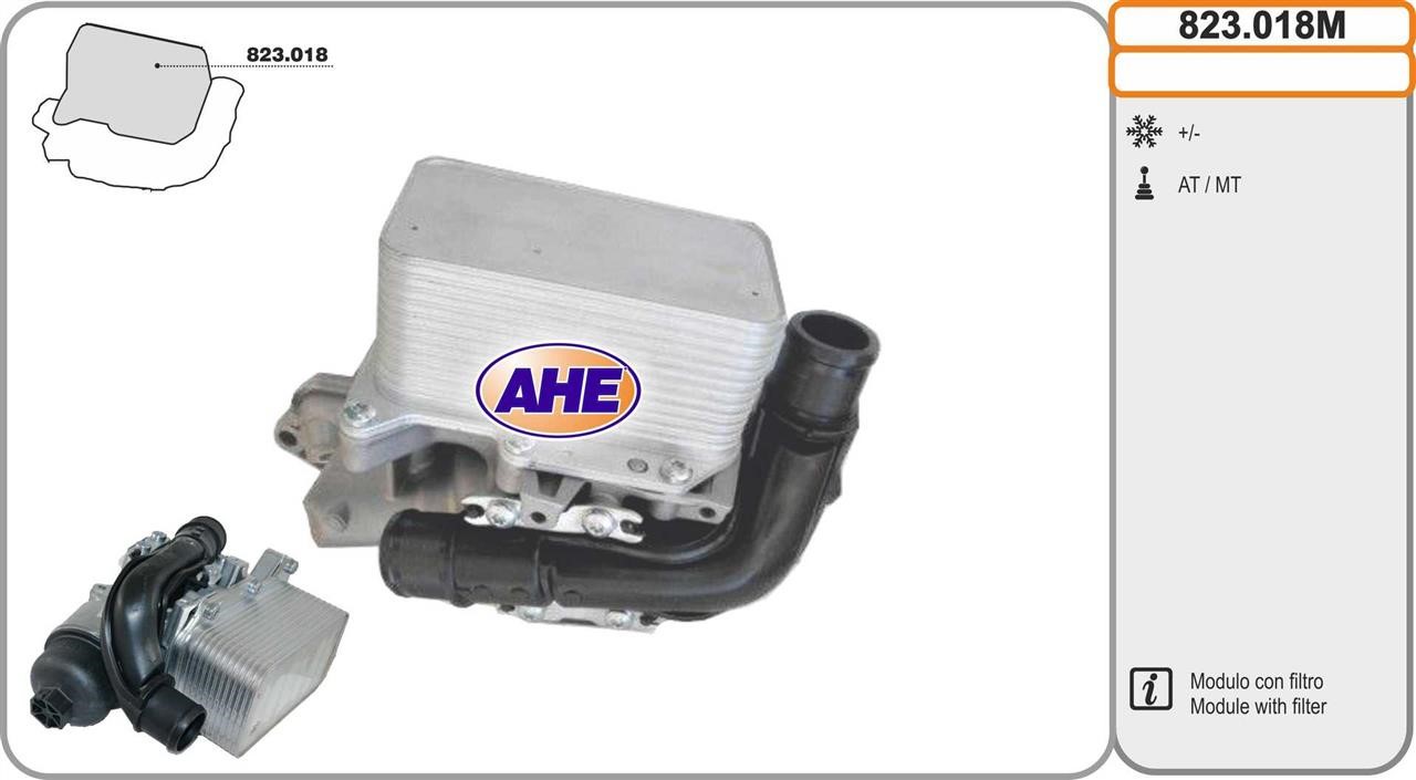 AHE 823.018M Oil Cooler, engine oil 823018M: Buy near me in Poland at 2407.PL - Good price!
