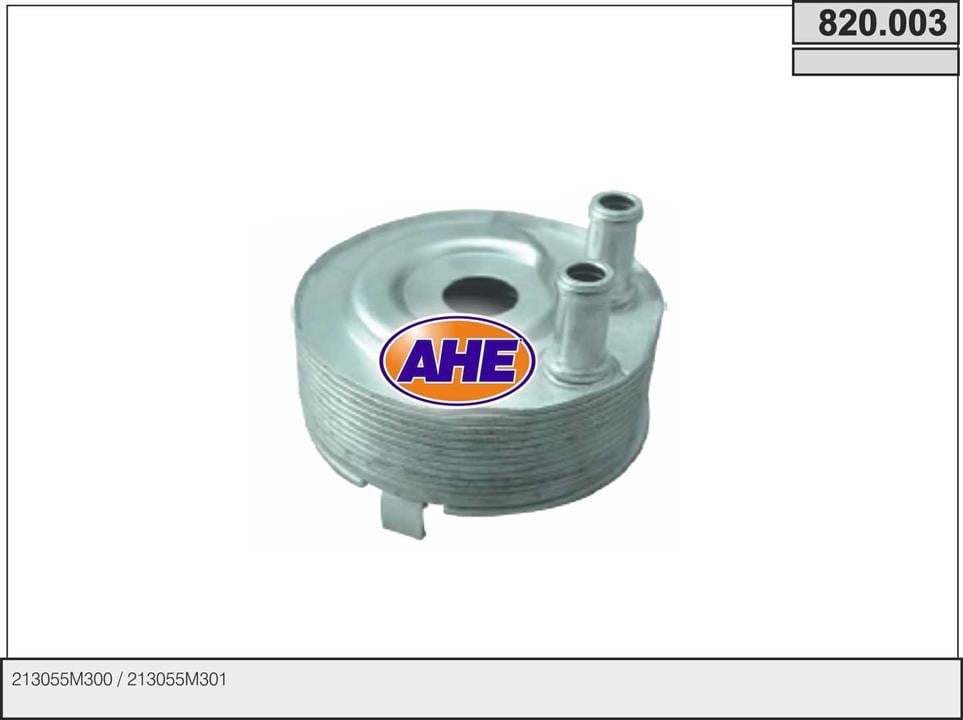 AHE 820.003 Oil Cooler, engine oil 820003: Buy near me in Poland at 2407.PL - Good price!