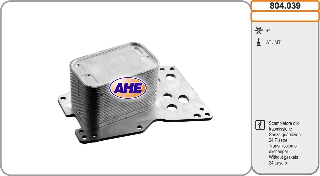 AHE 804.039 Oil Cooler, engine oil 804039: Buy near me in Poland at 2407.PL - Good price!