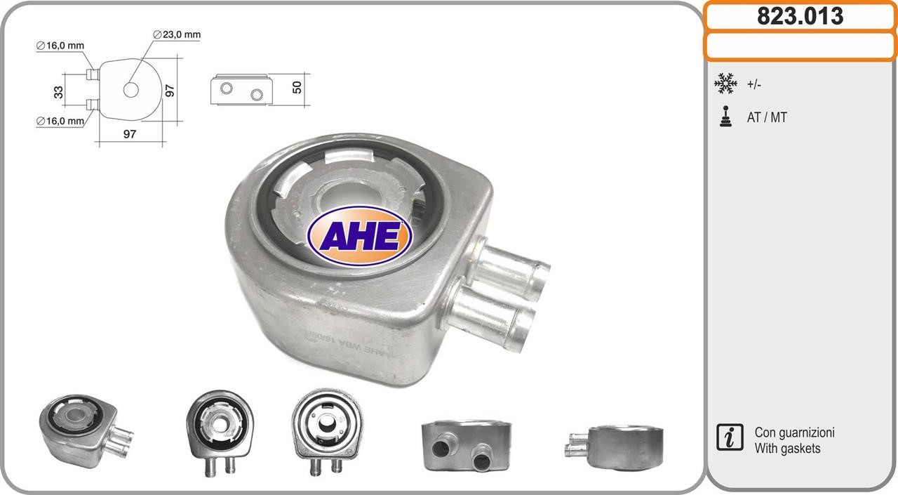 AHE 823.013 Oil Cooler, engine oil 823013: Buy near me in Poland at 2407.PL - Good price!