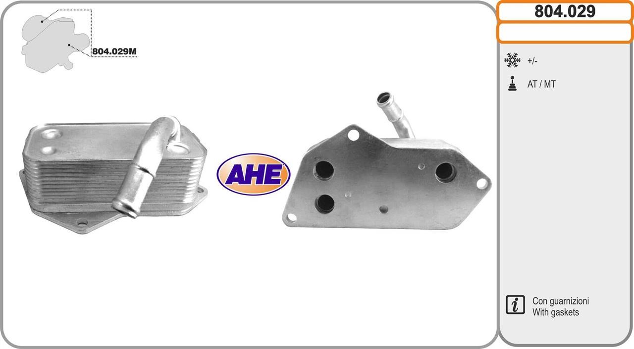 AHE 804.029 Oil Cooler, engine oil 804029: Buy near me in Poland at 2407.PL - Good price!