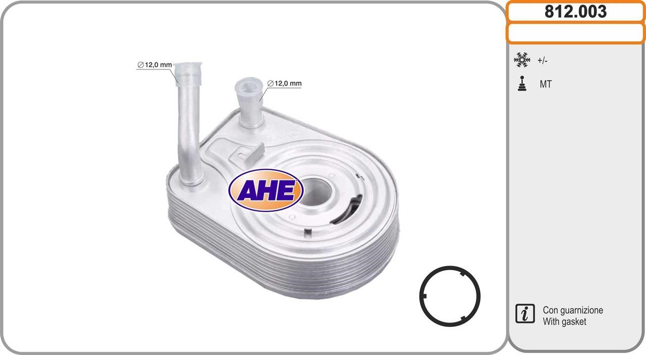 AHE 812.003 Oil Cooler, engine oil 812003: Buy near me in Poland at 2407.PL - Good price!
