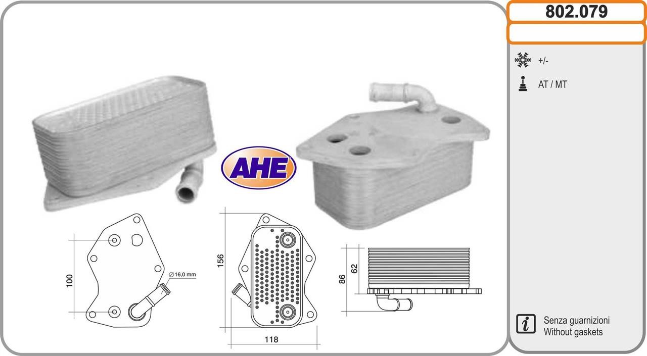 AHE 802.079 Ölkühler, Motoröl 802079: Kaufen Sie zu einem guten Preis in Polen bei 2407.PL!