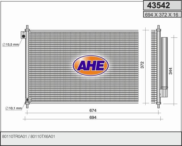 AHE 43542 Cooler Module 43542: Buy near me in Poland at 2407.PL - Good price!