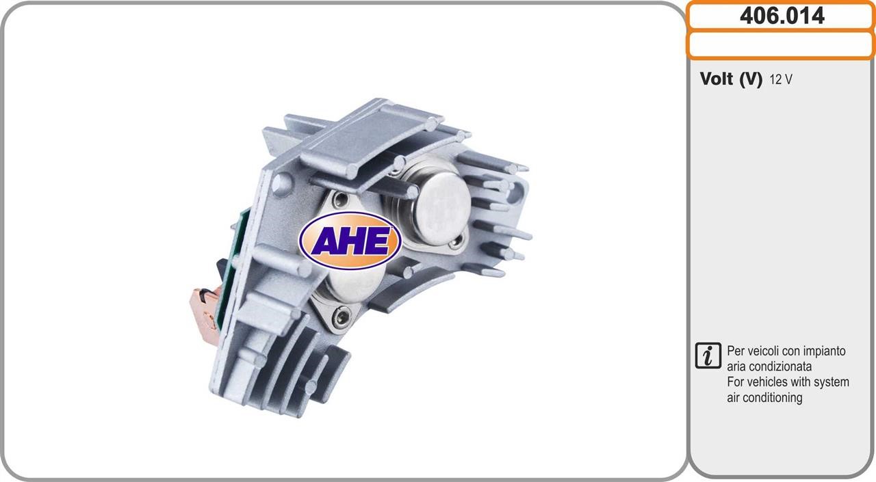 AHE 406.014 Control Unit, electric fan (engine cooling) 406014: Buy near me in Poland at 2407.PL - Good price!