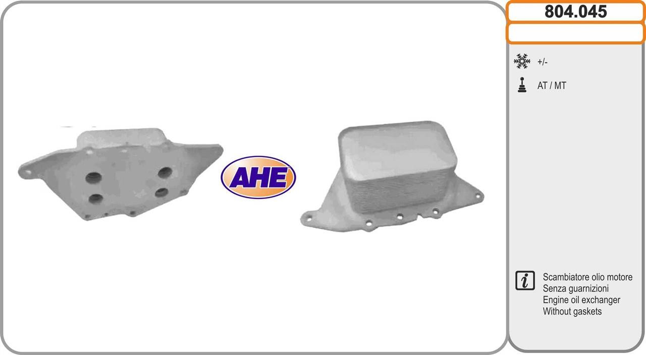 AHE 804.045 Oil Cooler, engine oil 804045: Buy near me in Poland at 2407.PL - Good price!