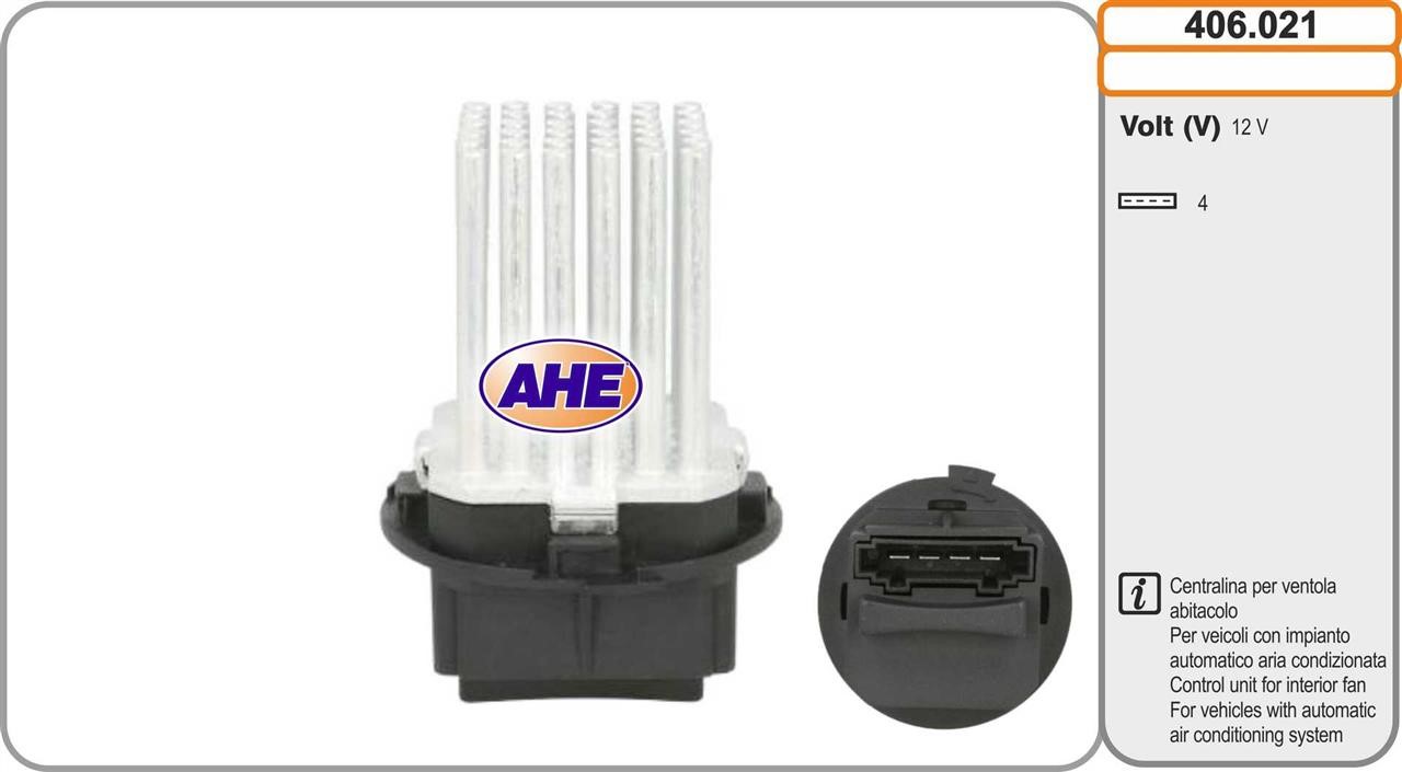 AHE 406.021 Control Unit, electric fan (engine cooling) 406021: Buy near me in Poland at 2407.PL - Good price!